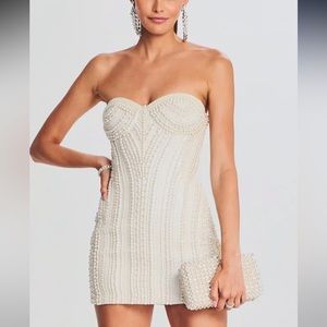 NWT Retrofete Deema Pearl Dress